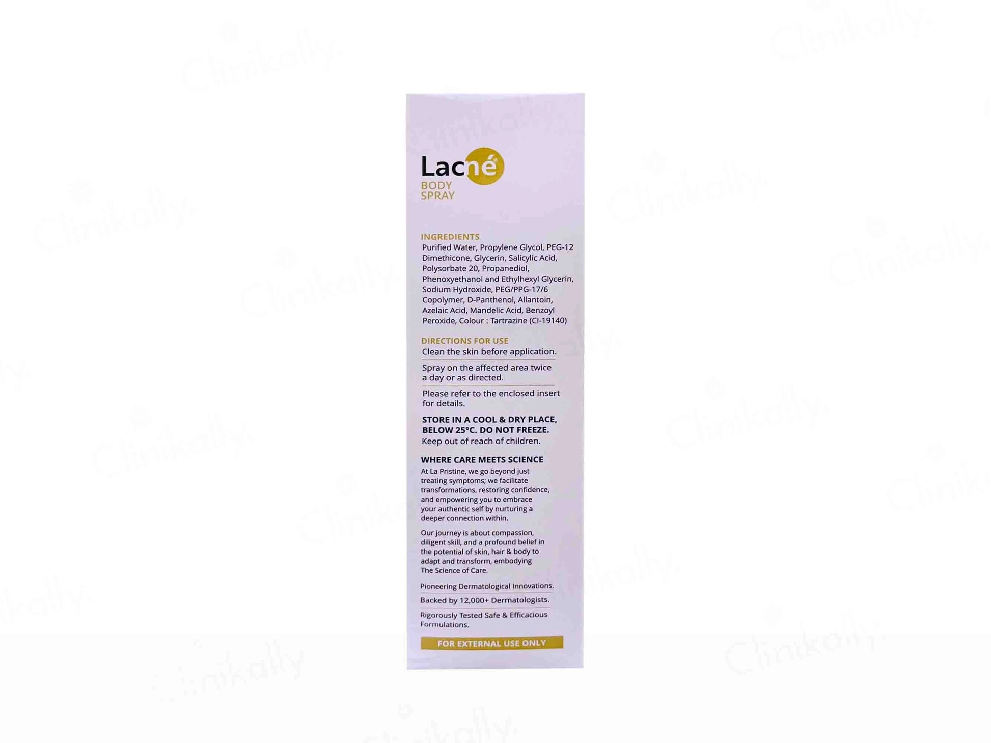 Lacne 360 Acne Treatment Body Spray