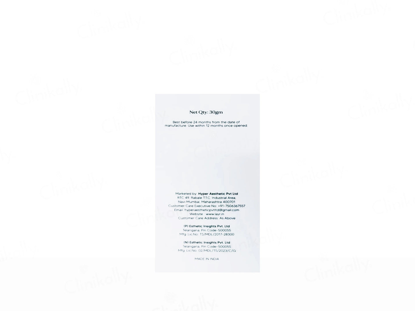 Layr Hydrating Face Serum