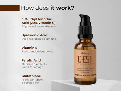 Le Dore C-EST Vitamin C 20 Percent Skin Lightening Serum