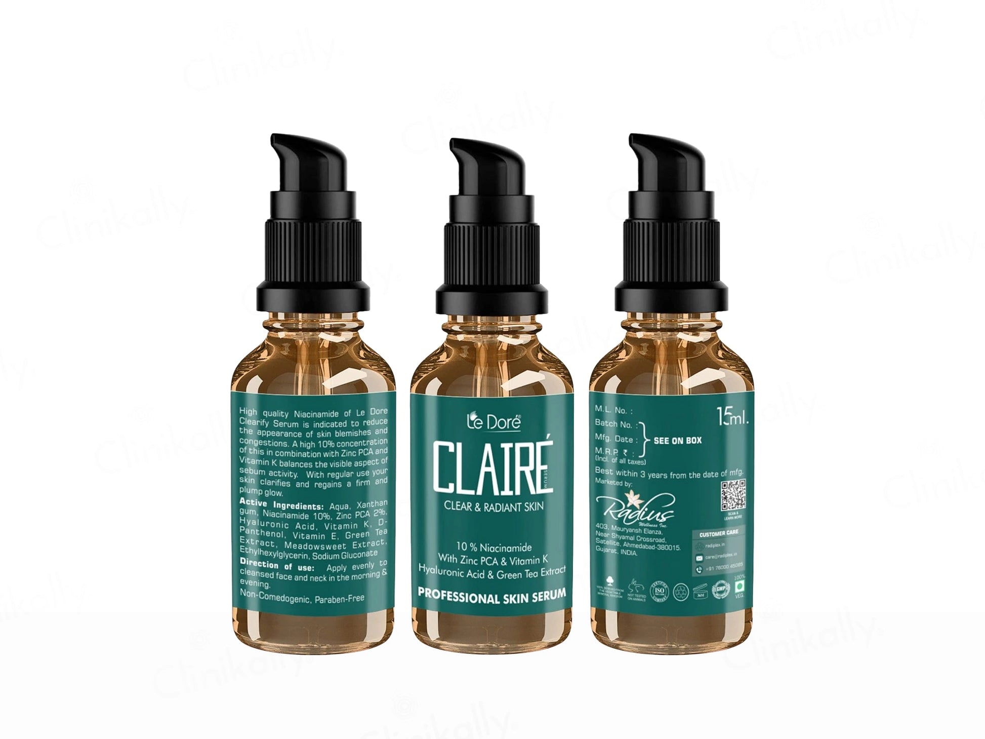 Le Dore Claire Niacinamide Sebum Control Serum