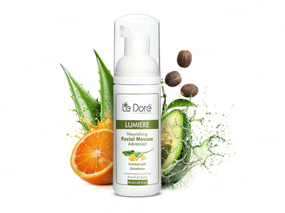 Le Dore Lumiere Advanced Nourishing Facial Mousse Face Wash