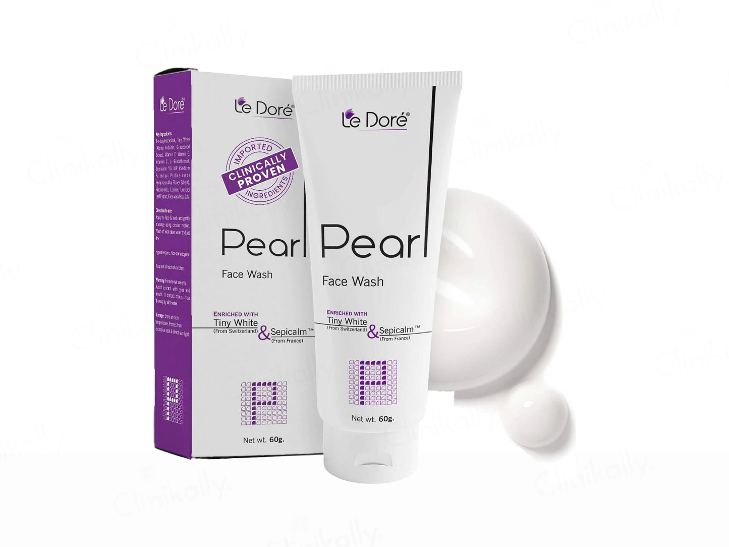 Le Dore Pearl Brightening and  Whitening Face Wash