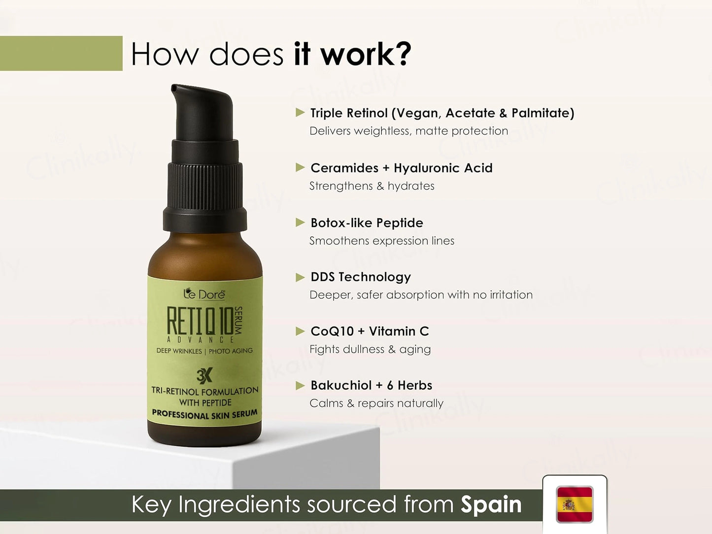 Le Dore RetiQ10 Tri-Retinol Serum