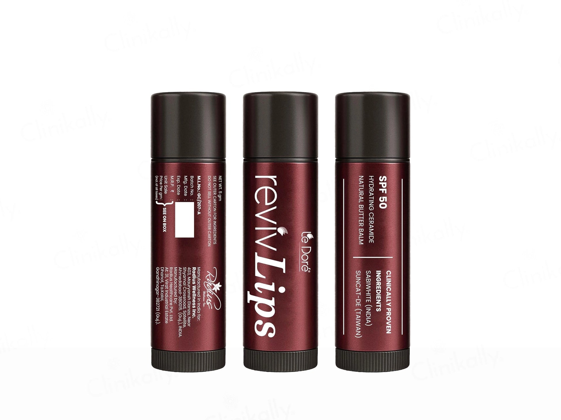 Le Dore RevivLips Natural Butter Lip Balm SPF 50