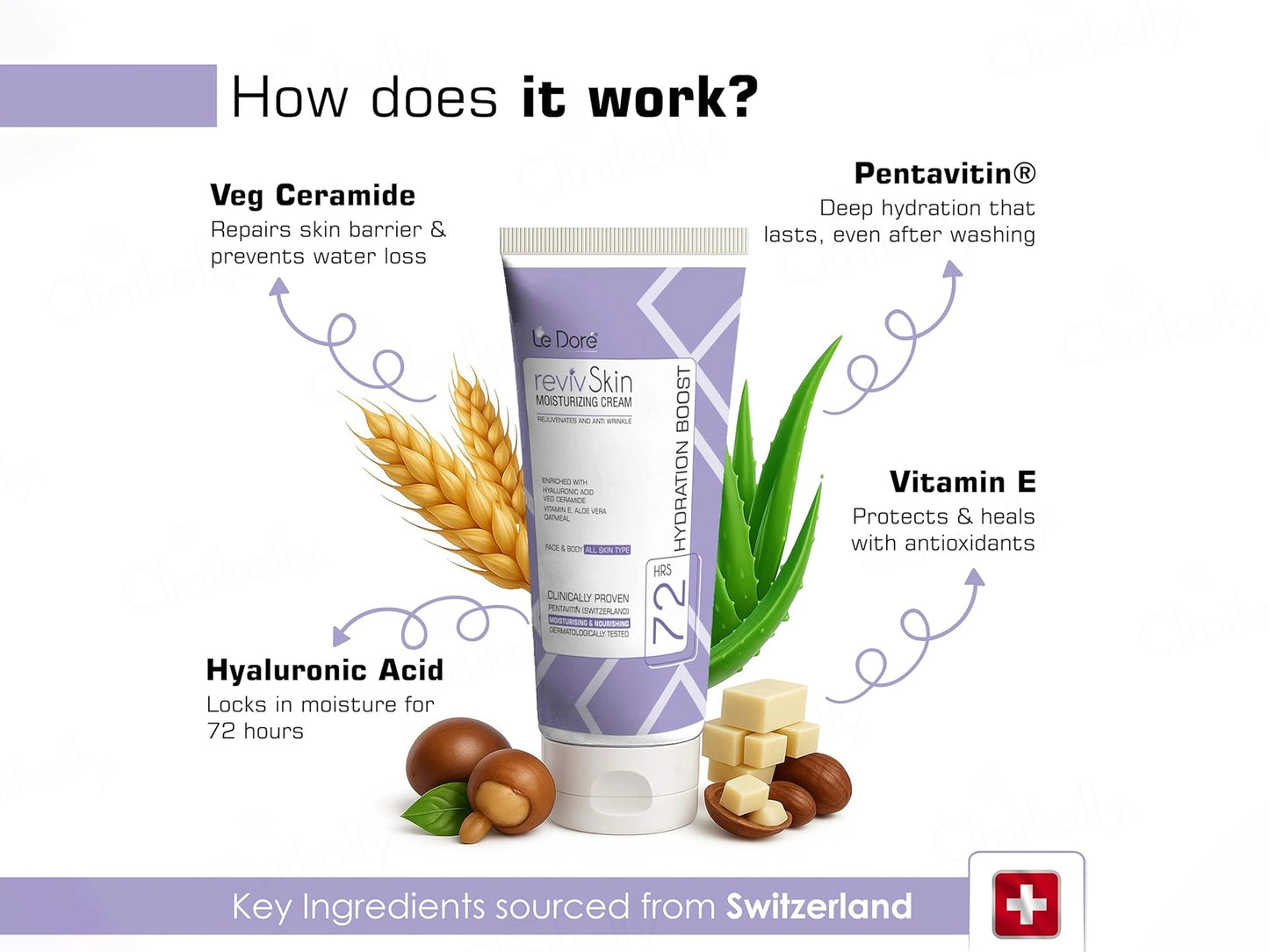 Le Dore RevivSkin Face and  Body Moisturizing Cream