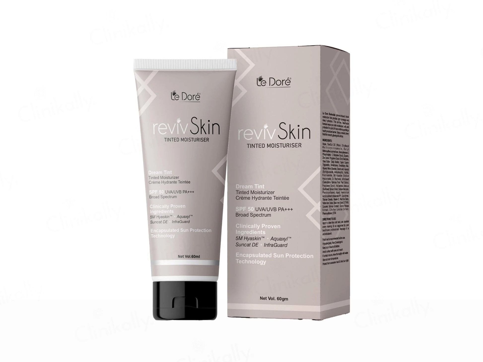 Le Dore RevivSkin Tinted Moisturizer SPF 50 PA