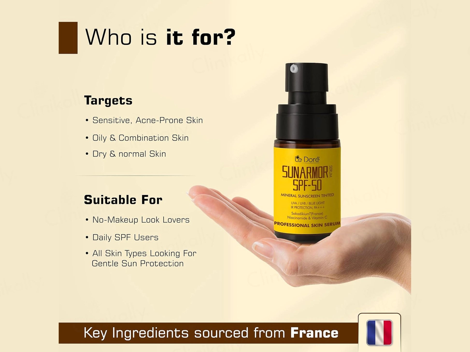 Le Dore Sunarmor Sunscreen Serum SPF 50 PA