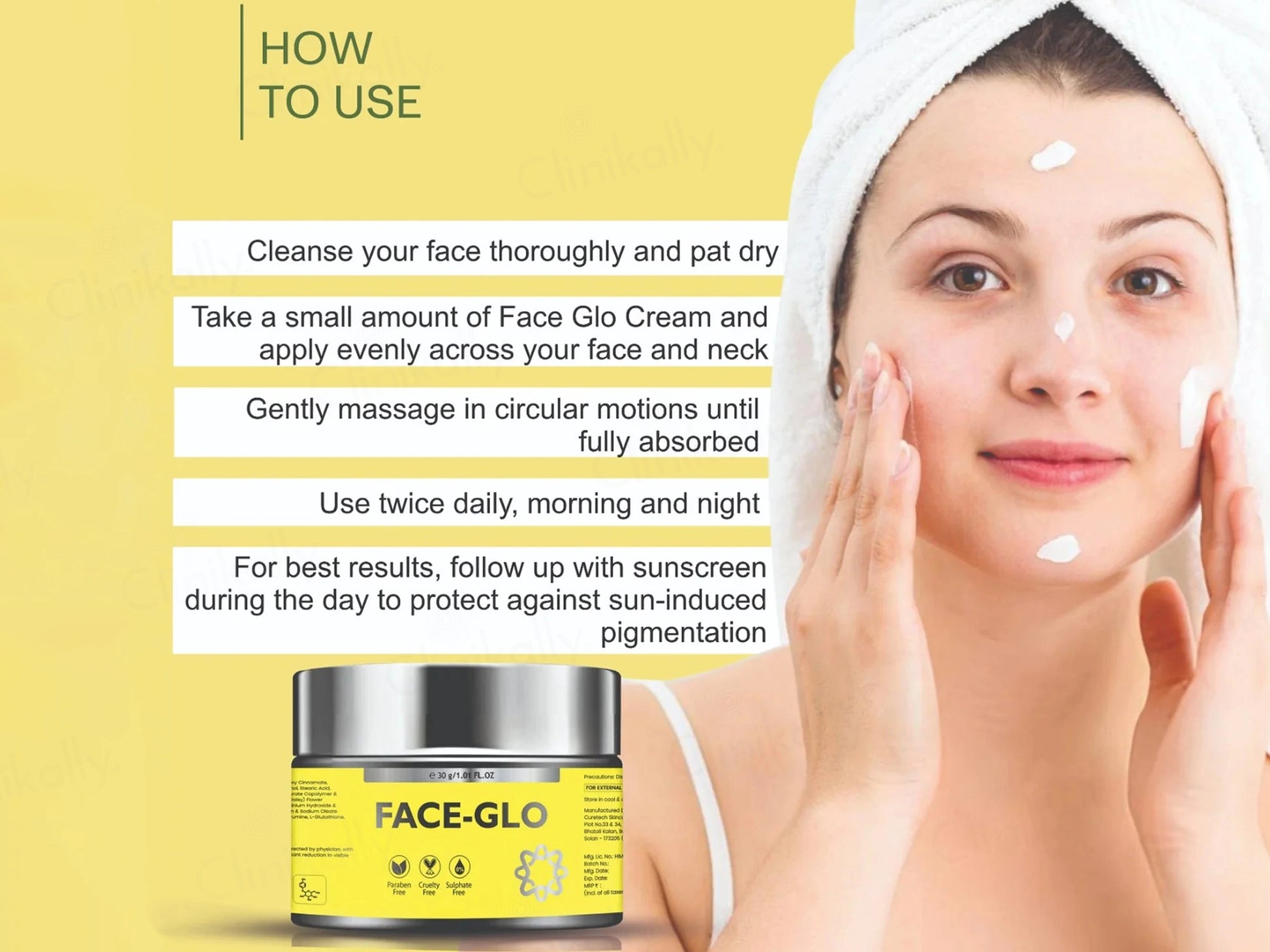 Leirfaith Face-Glo Skin Lightening Cream