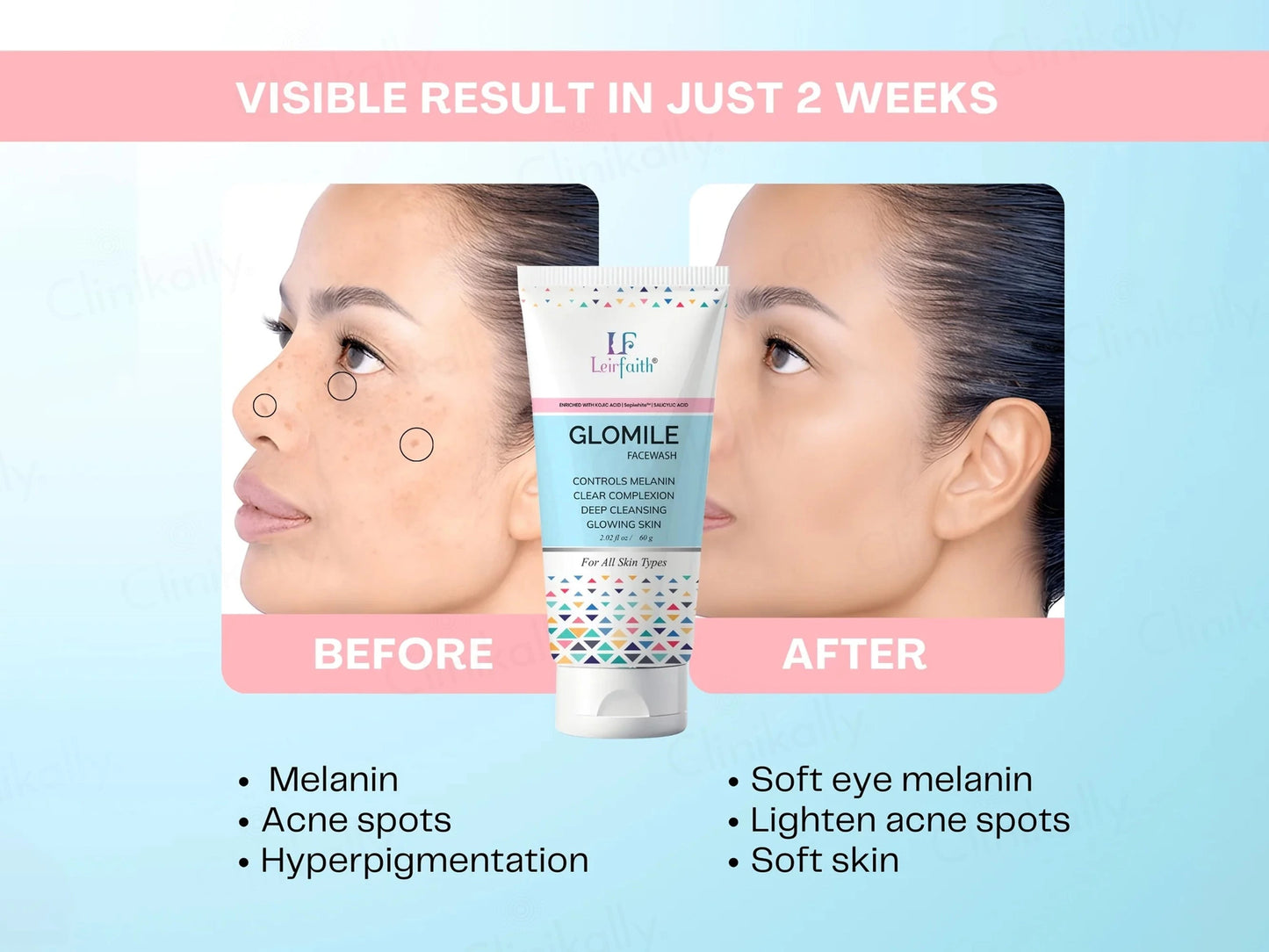 Leirfaith Glomile Deep Cleansing Facewash