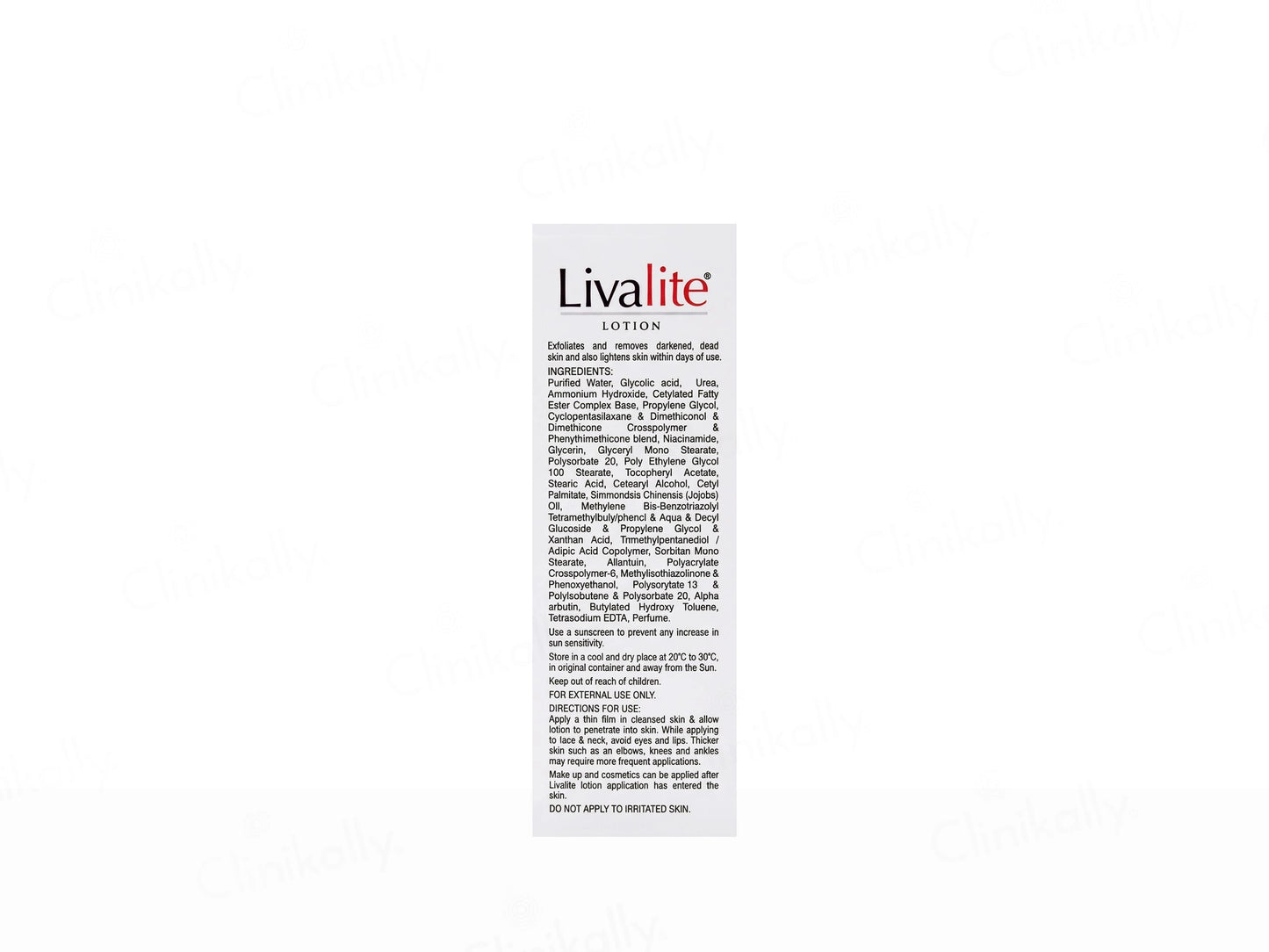 Livalite Lotion