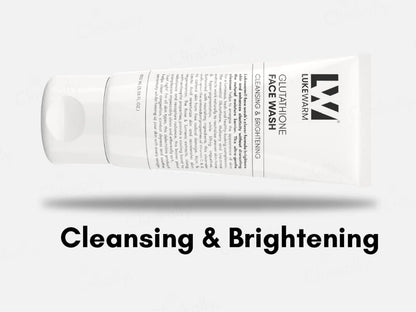 Lukewarm Glutathione Cleansing and  Brightening Face Wash
