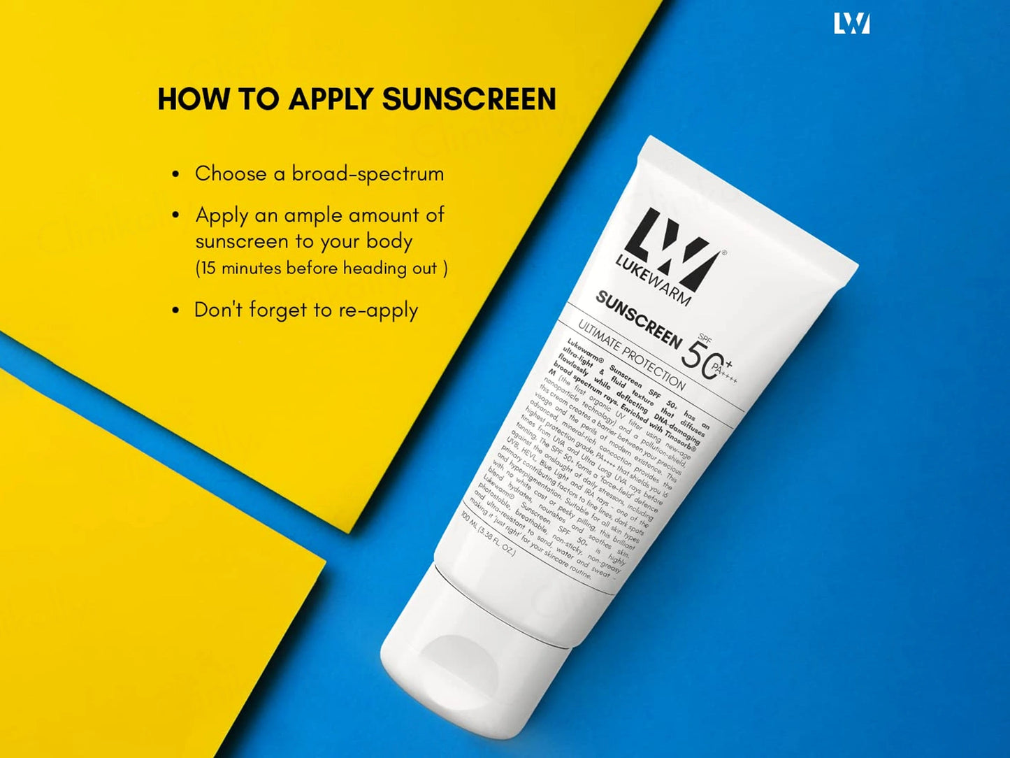 Lukewarm Ultimate Protection Sunscreen SPF 50 PA