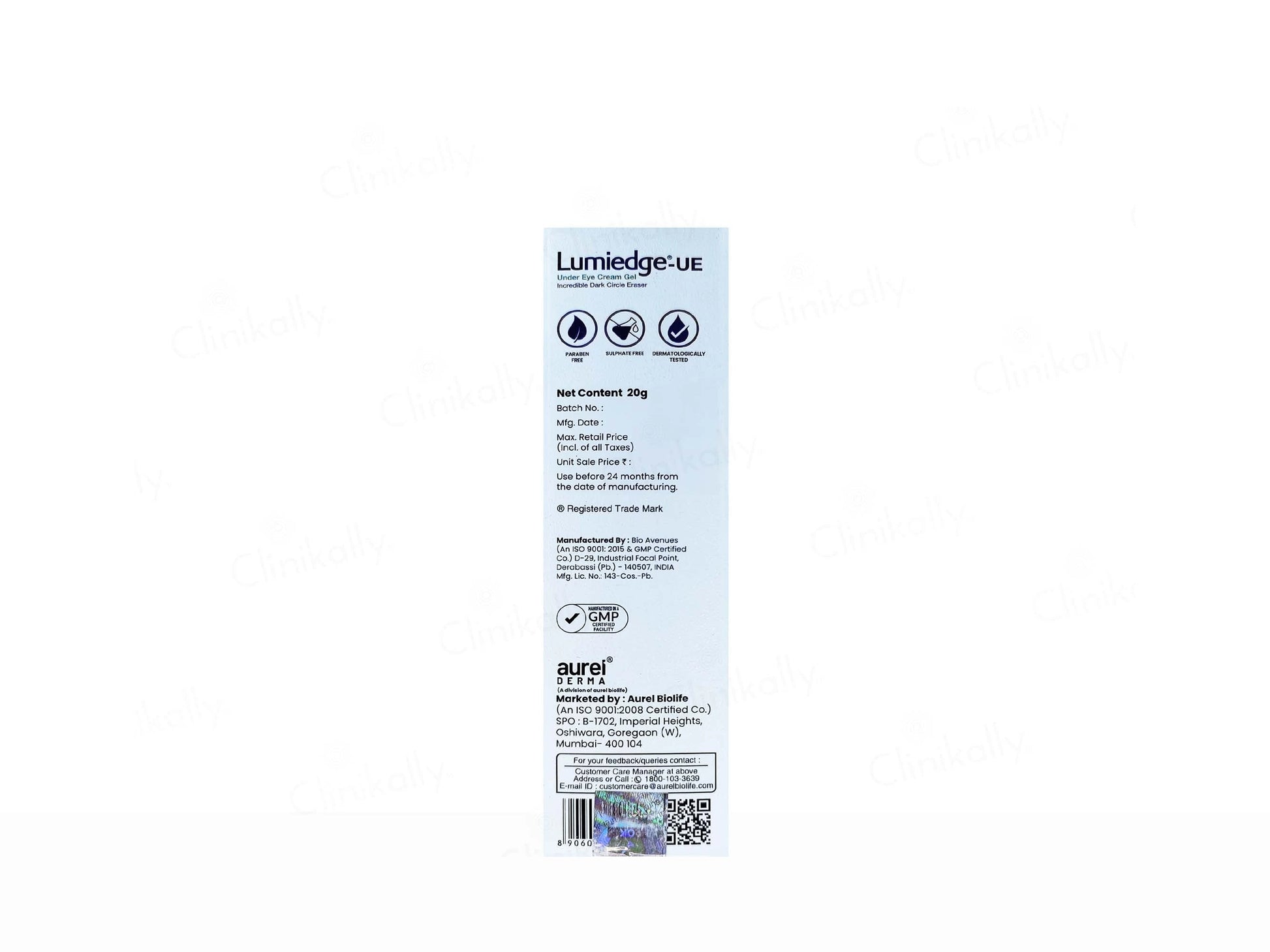 Lumiedge-UE Under Eye Gel