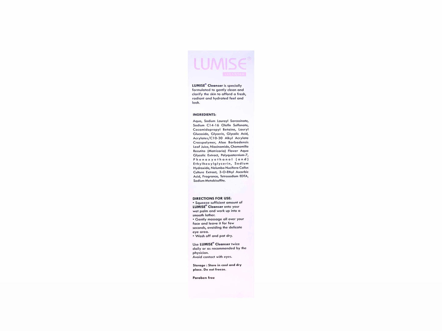 Lumise Cleanser