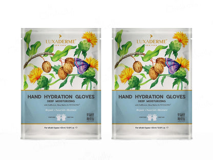 LuxaDerme Hand Hydration Deep Moisturizing Gloves
