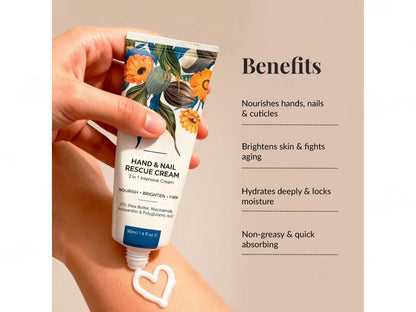 LuxaDerme Hand and  Nail Rescue Cream