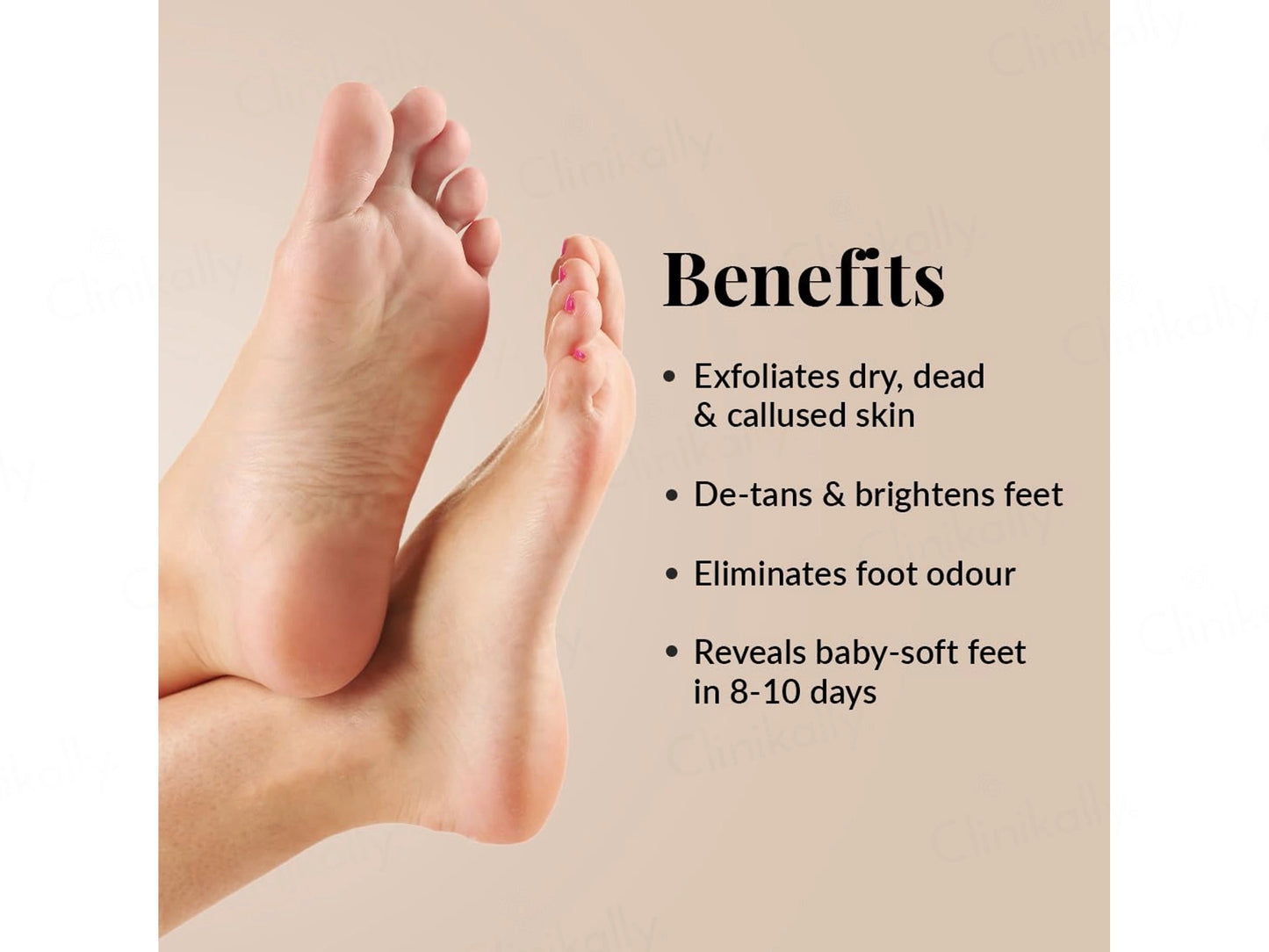LuxaDerme Peeling and  Exfoliating Foot Mask
