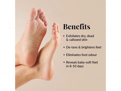 LuxaDerme Peeling and  Exfoliating Foot Mask