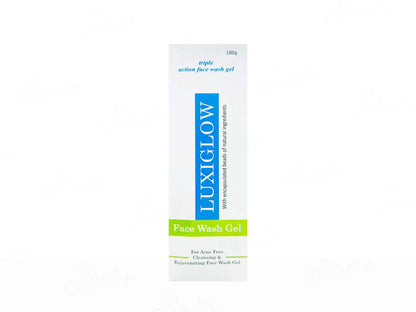 Luxiglow Triple Action Face Wash Gel
