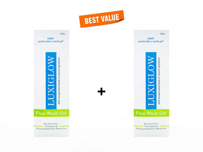 Luxiglow Triple Action Face Wash Gel