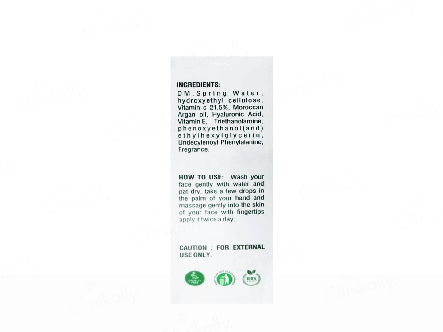 Lymzeal Vitamin C 21.5 Percent Face Serum