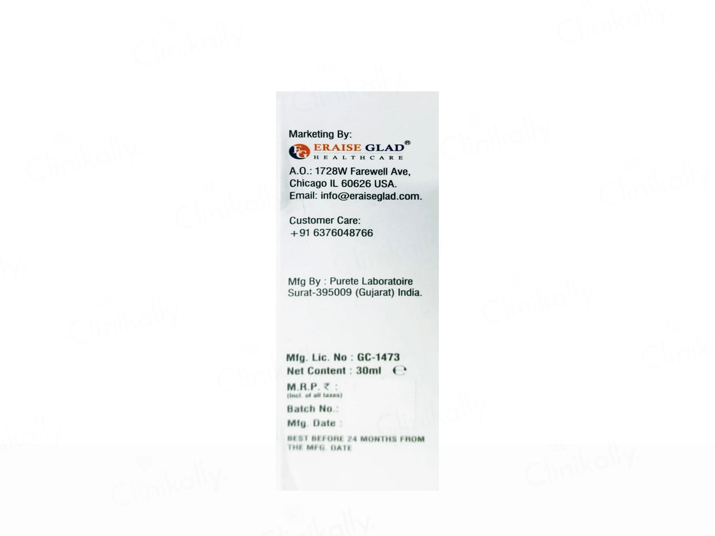 Lymzeal Vitamin C 21.5 Percent Face Serum