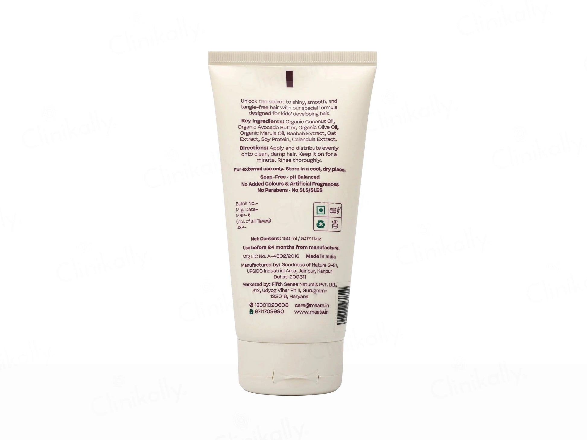 Maate Marula and Baobab Kids Hair Conditioner