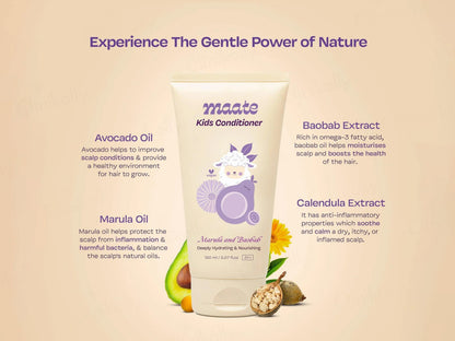 Maate Marula and Baobab Kids Hair Conditioner