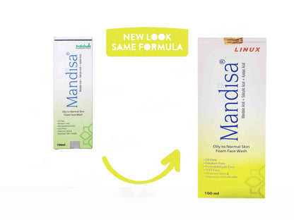 Mandisa Foam Face Wash