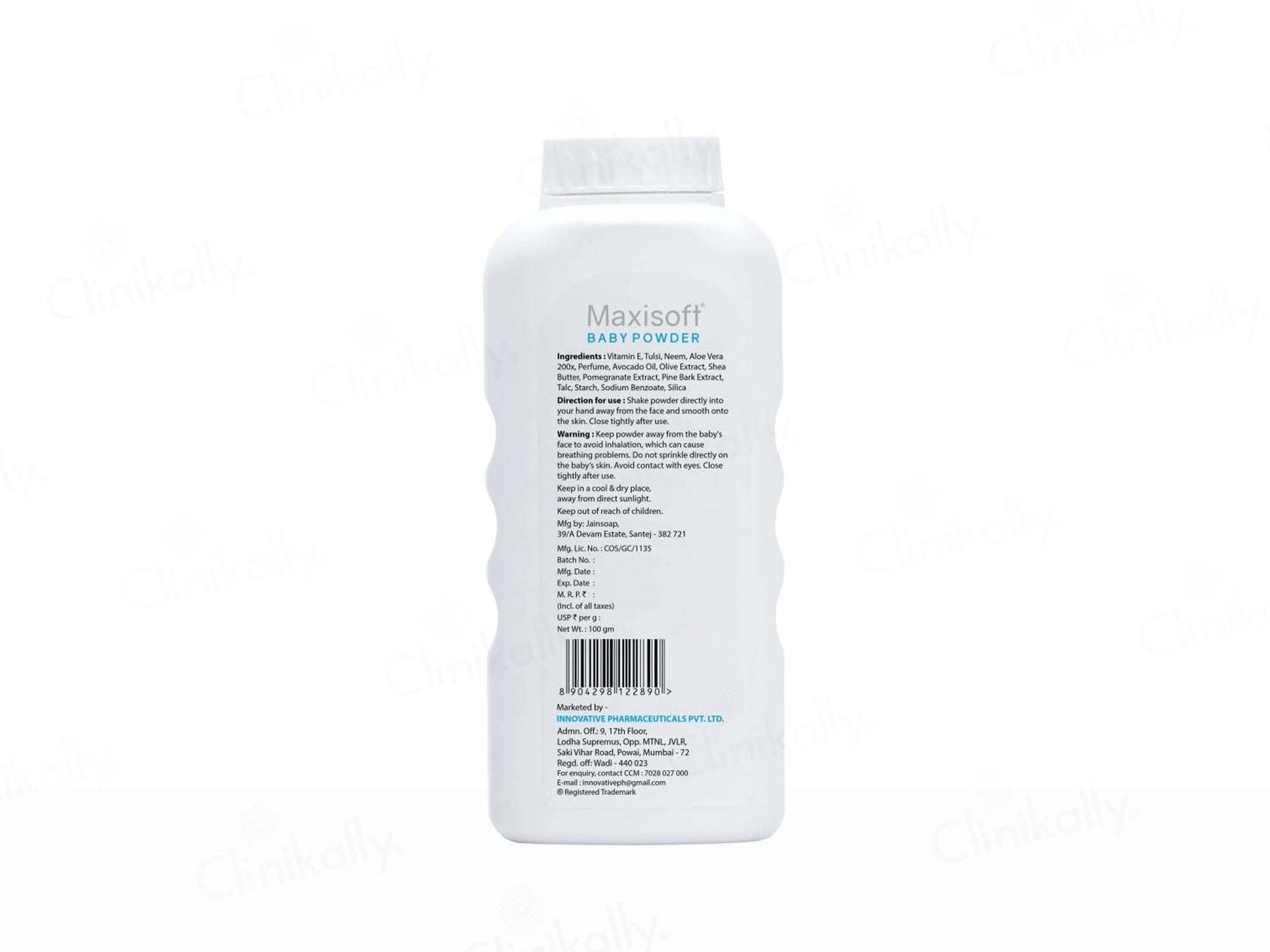 Maxisoft Baby Powder