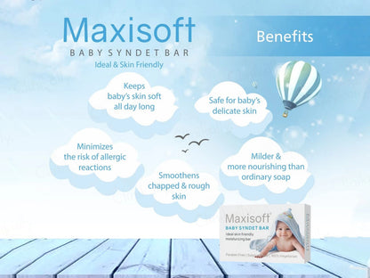 Maxisoft pH 5.5 Baby Bathing Bar