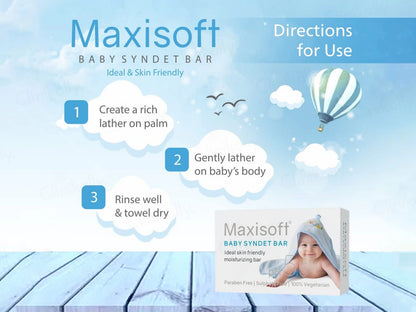 Maxisoft pH 5.5 Baby Bathing Bar