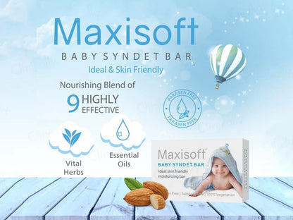 Maxisoft pH 5.5 Baby Bathing Bar