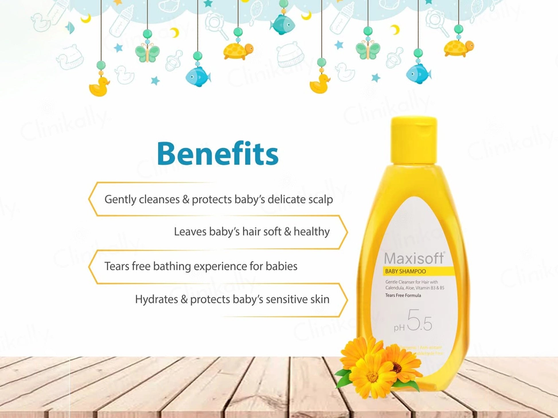 Maxisoft pH 5.5 Baby Shampoo