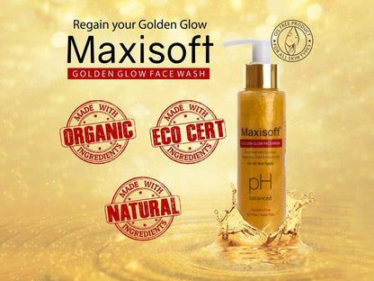 Maxisoft pH Balanced Golden Glow Face Wash