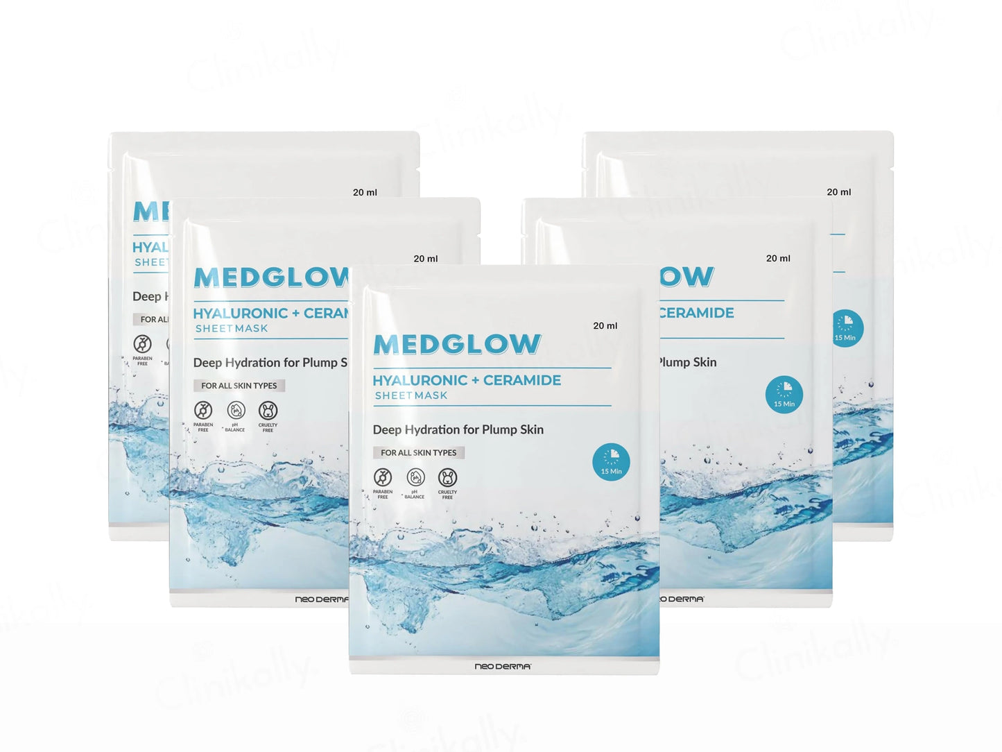 Medglow Hyaluronic  Ceramide Face Sheet Mask