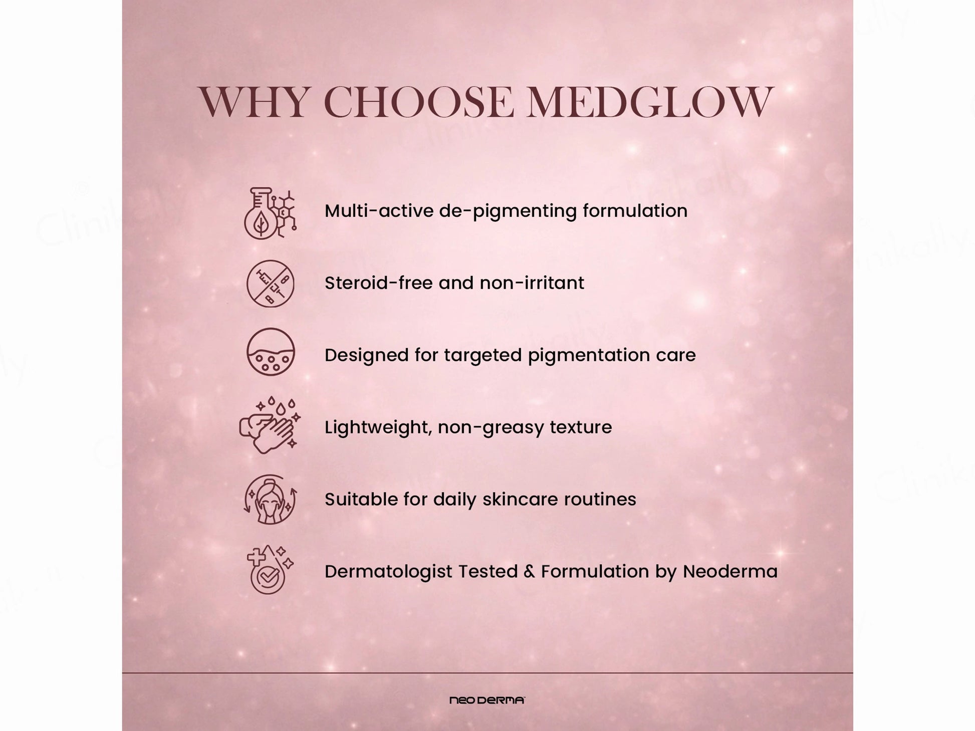 Medglow Intensive De-Pigmenting and  Brightening Cream