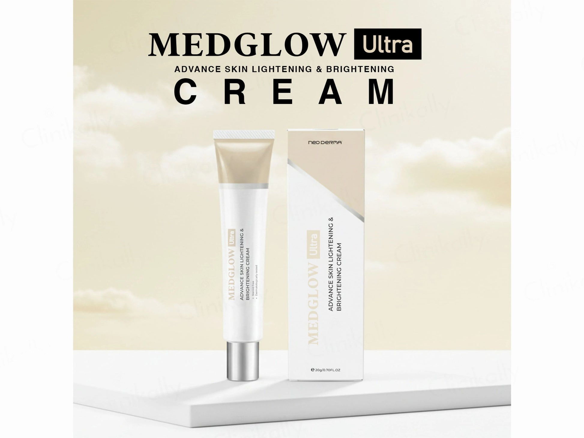 Medglow Ultra Advance Skin Lightening and  Brightening Cream