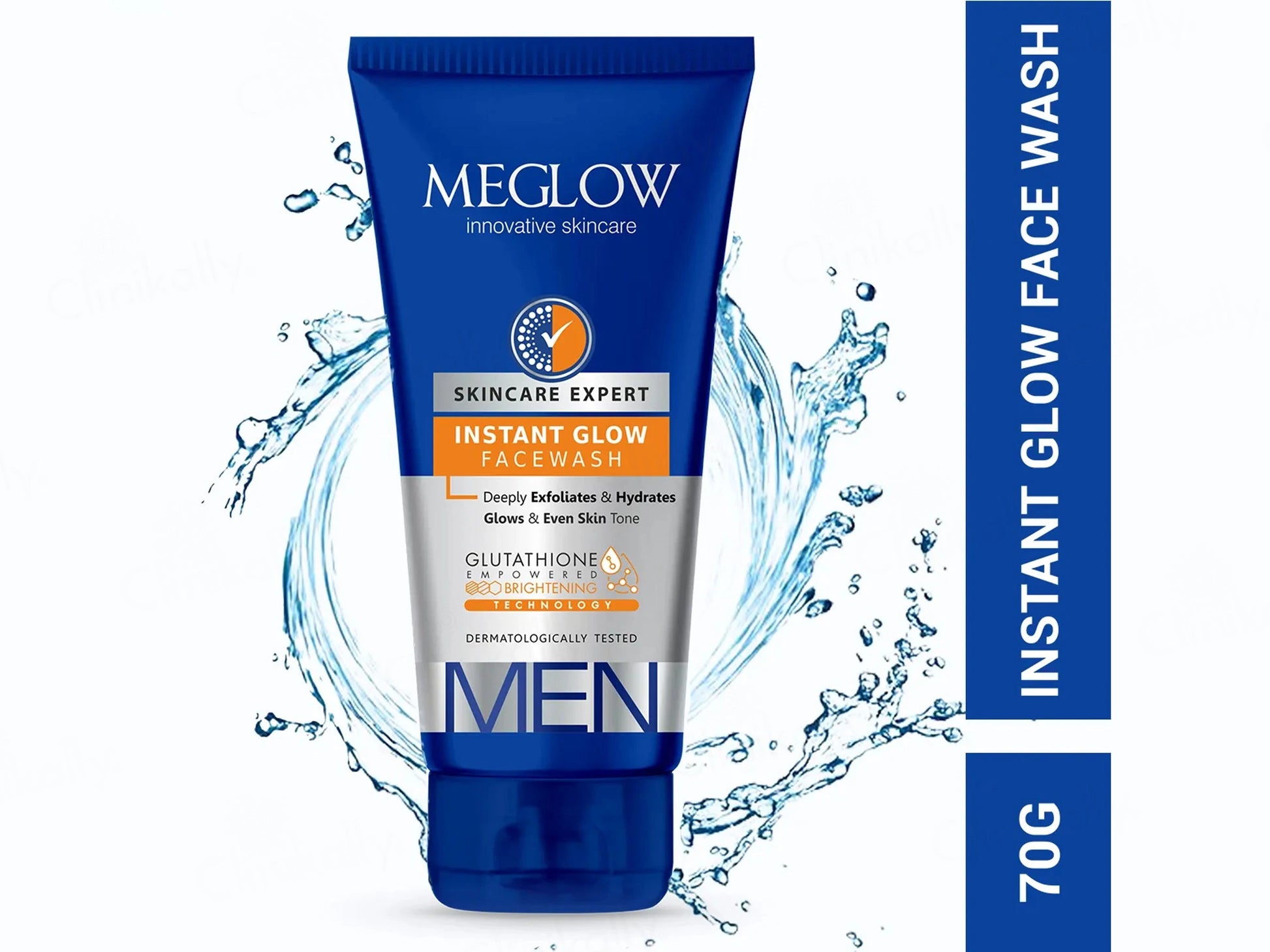 Meglow Instant Glow Face Wash For Men