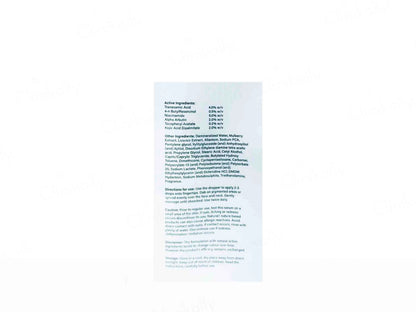 Mel-G Brightening and  De-Pigmentation Face Serum