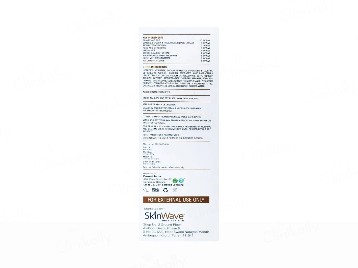 Melablast Depigmenting Cream