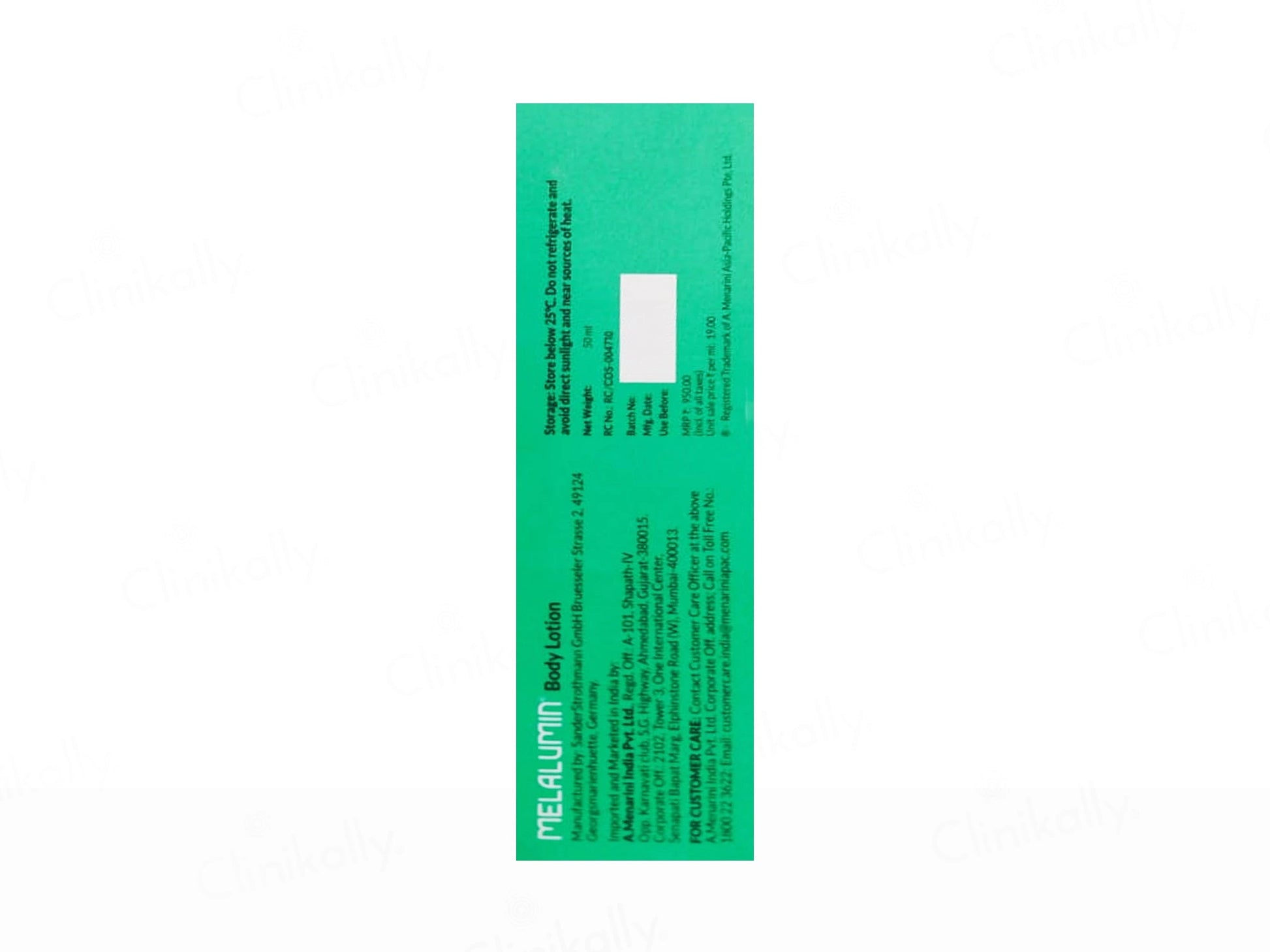 Melalumin Brightening and  Deep Moisturization Body Lotion