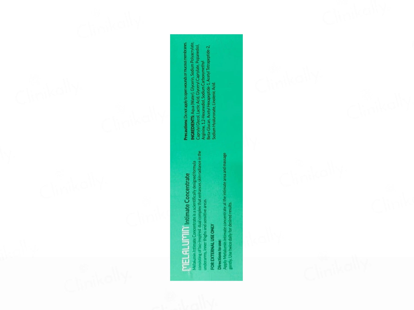 Melalumin Intimate Concentrate Depigmenting Cream