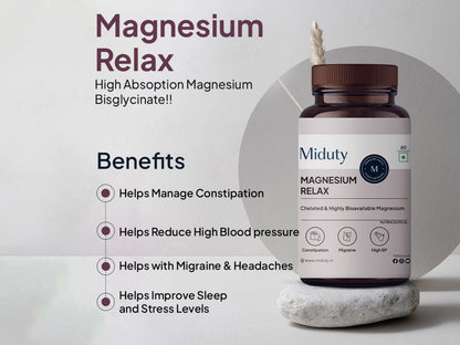 Miduty Chelated Magnesium Relax Capsule