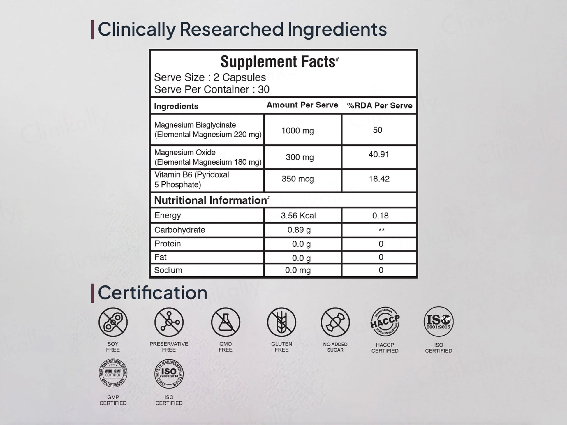 Miduty Chelated Magnesium Relax Capsule