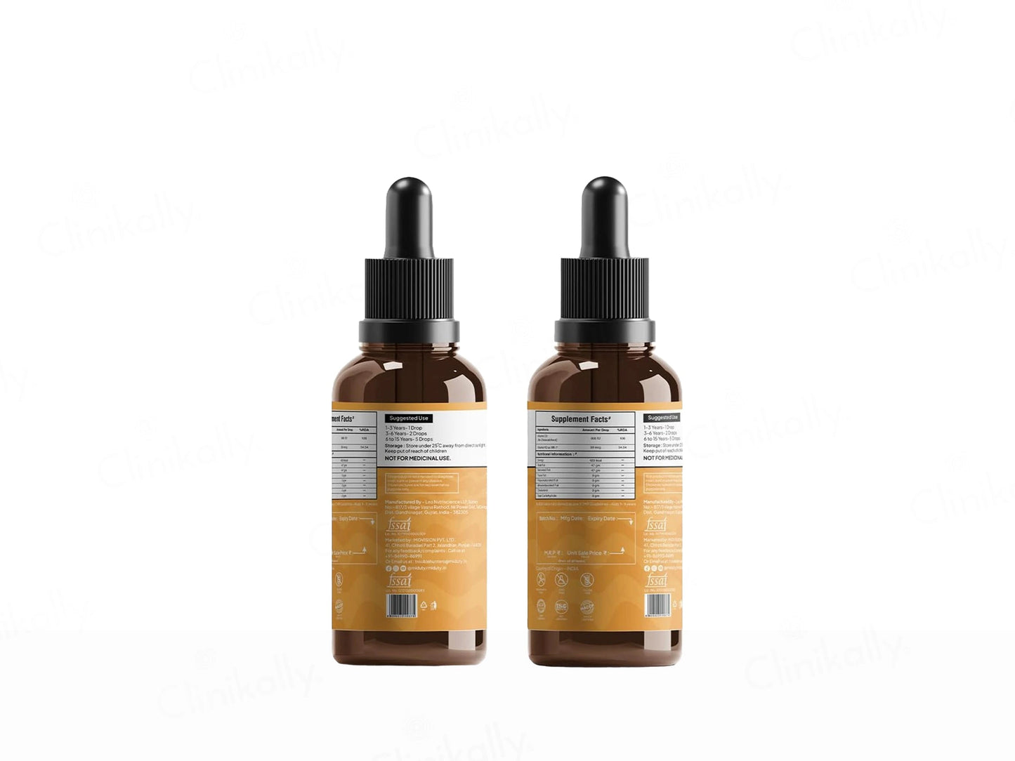 Miduty Coco D3  K2 With MCT Nutraceutical Drop For Kids