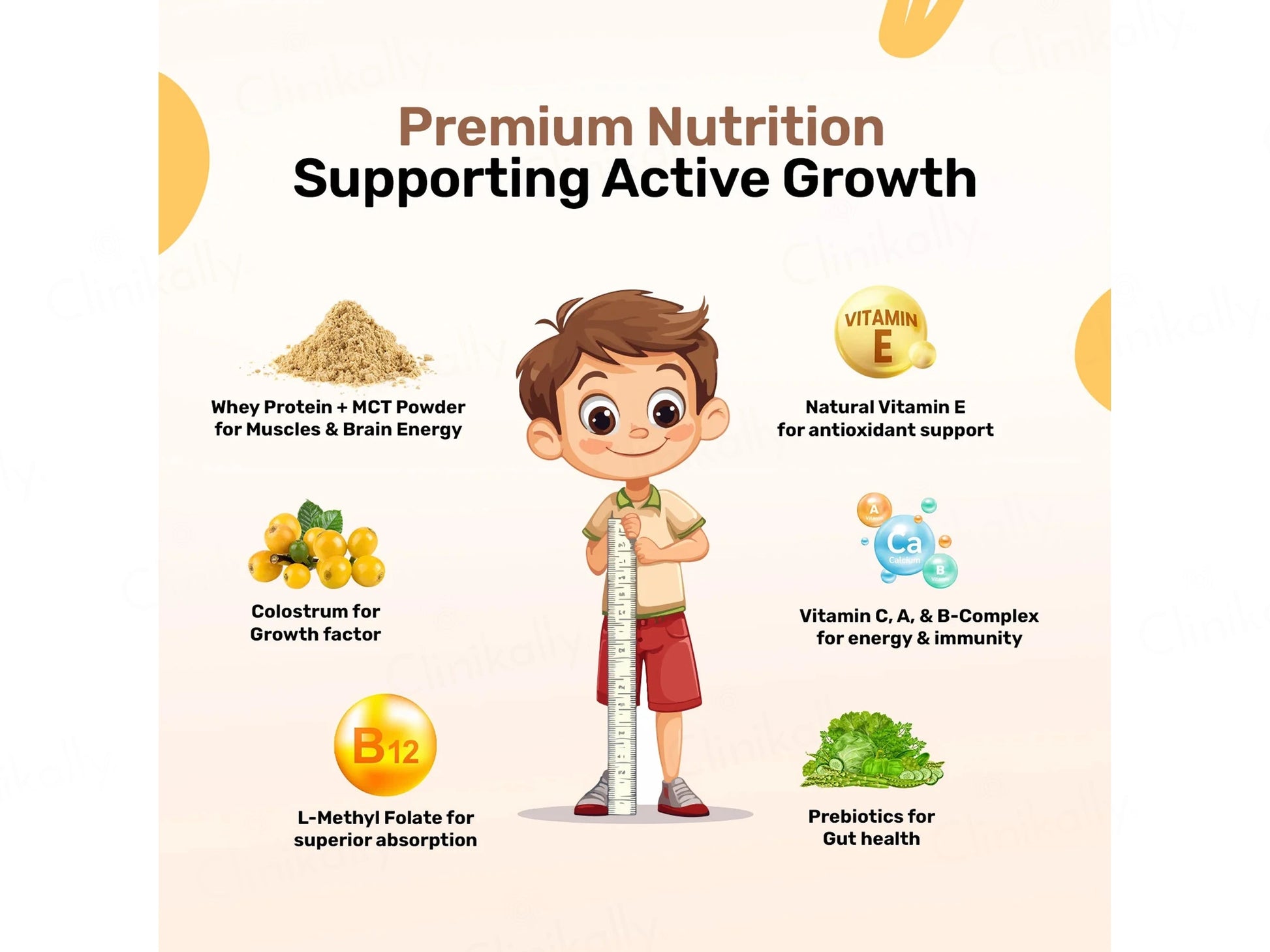 Miduty Kids Progrow Protein Powder - Chocolate Flavour