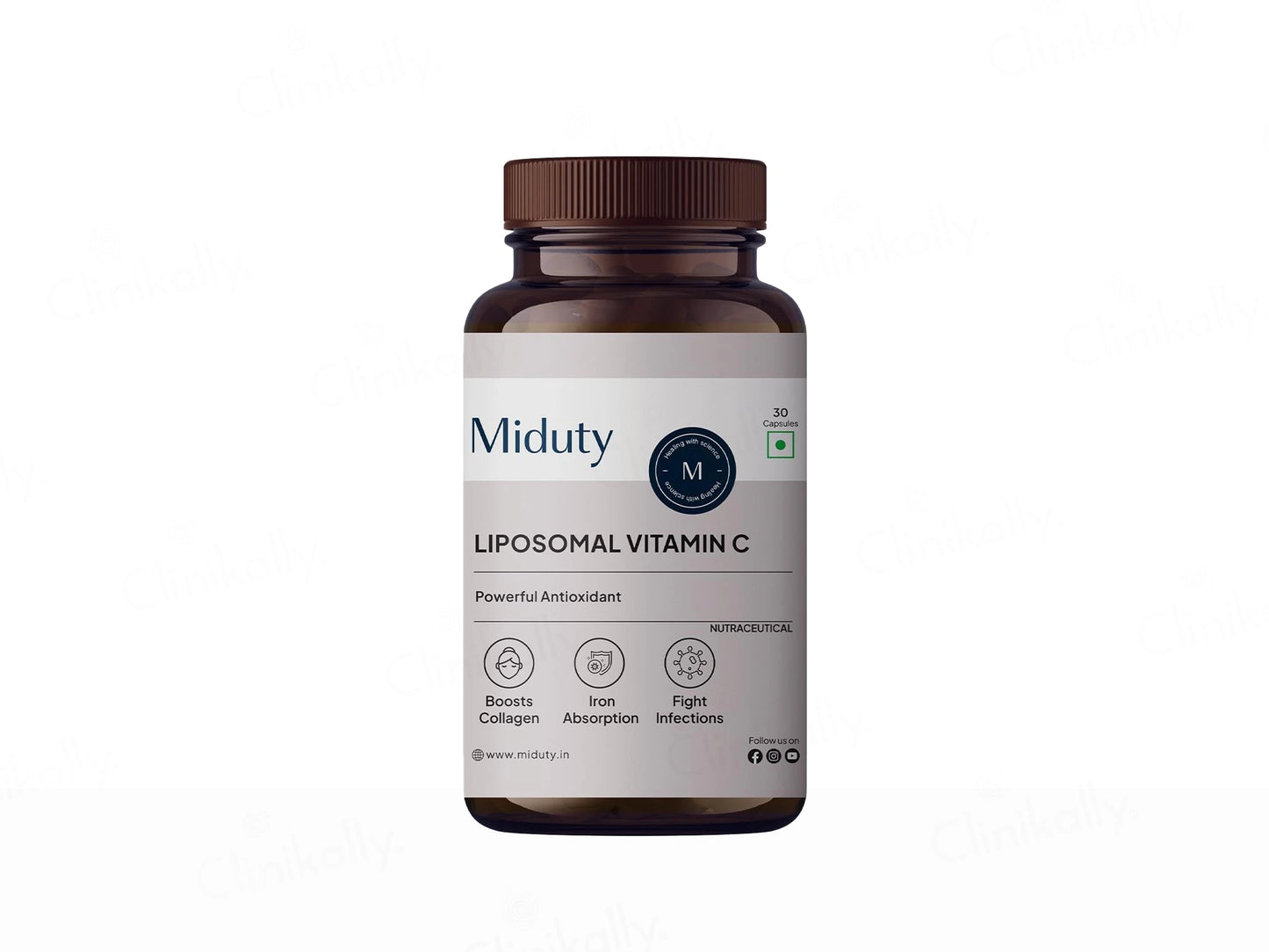 Miduty Liposomal Vitamin C Powerful Antioxidant Capsule