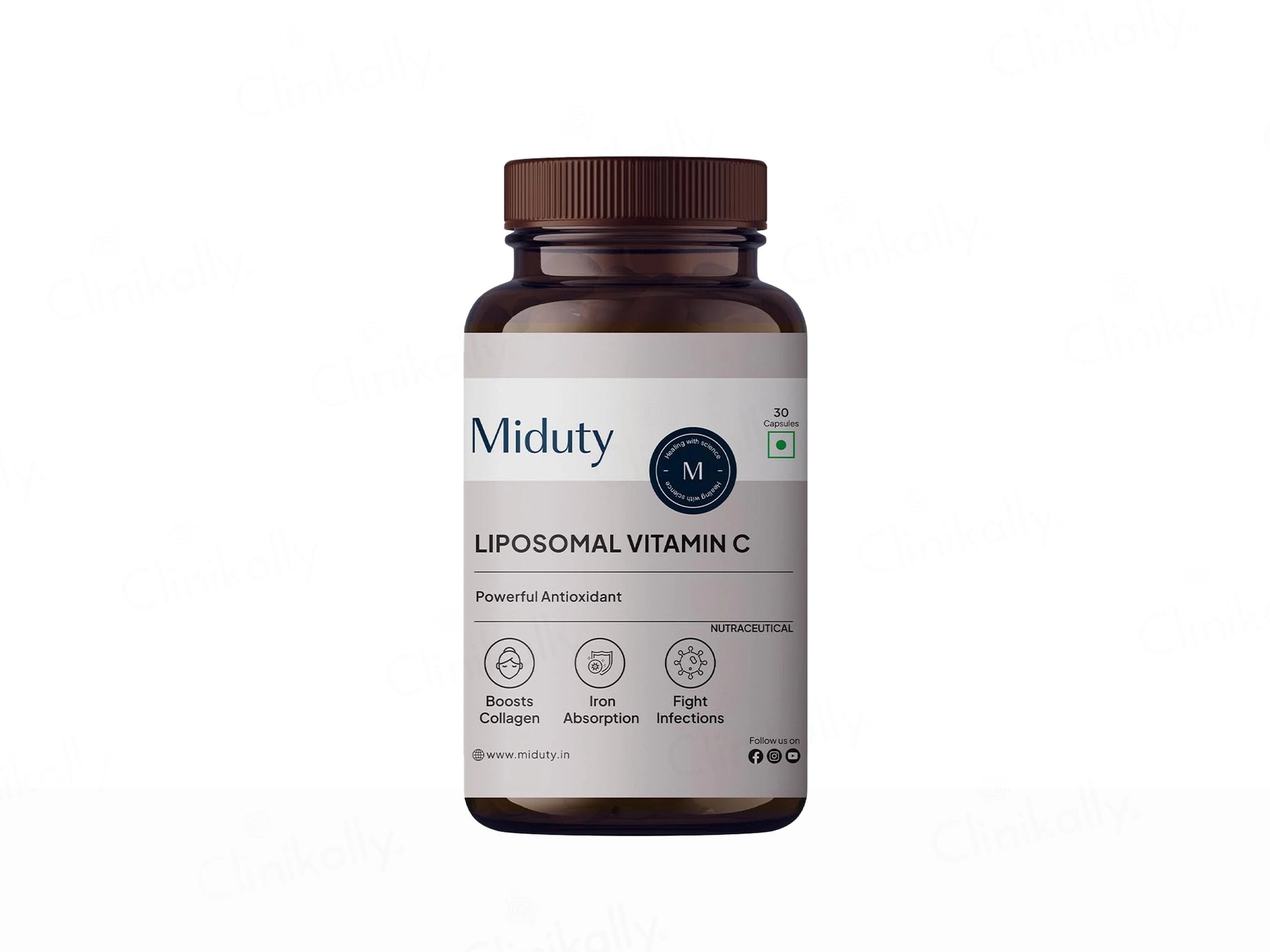 Miduty Liposomal Vitamin C Powerful Antioxidant Capsule