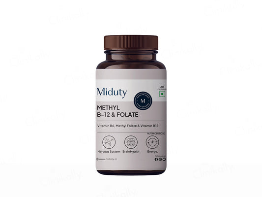 Miduty Methyl B-12 and  Folate Chewable Tablet